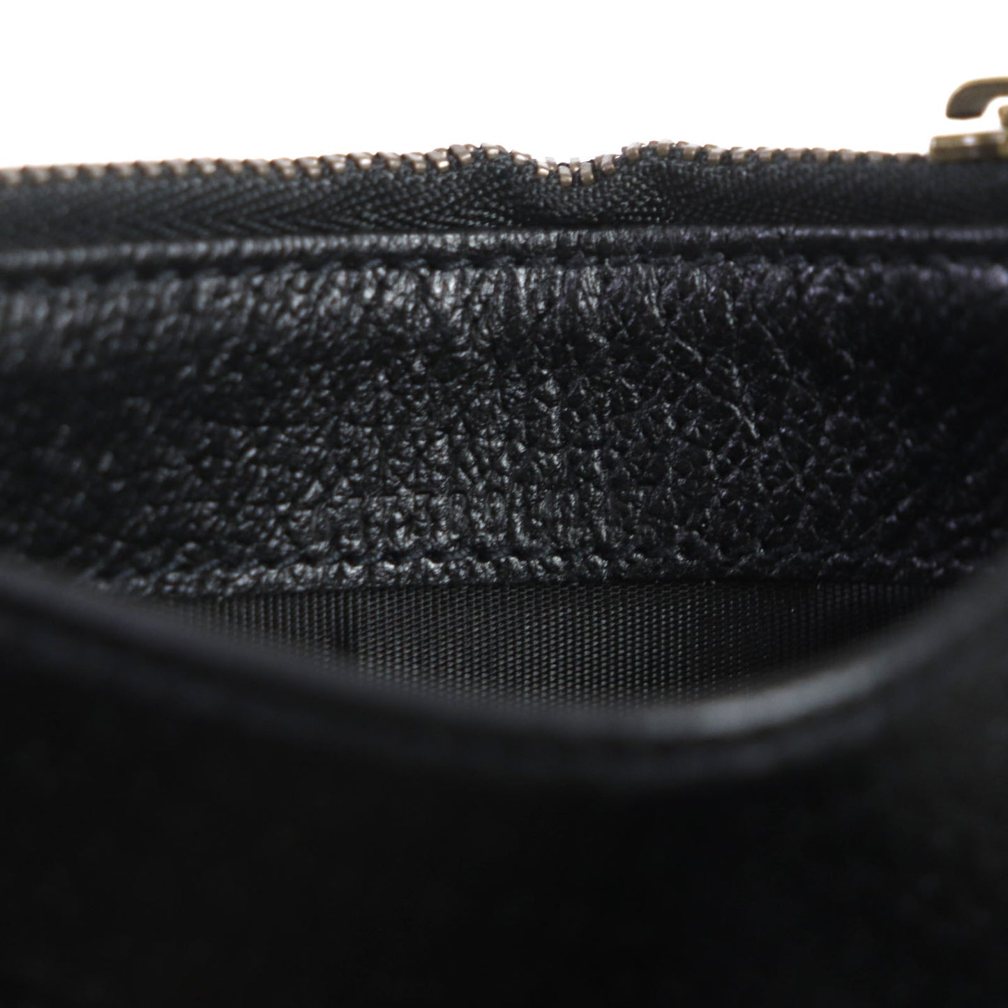GUCCI Card Case 657589 leather black