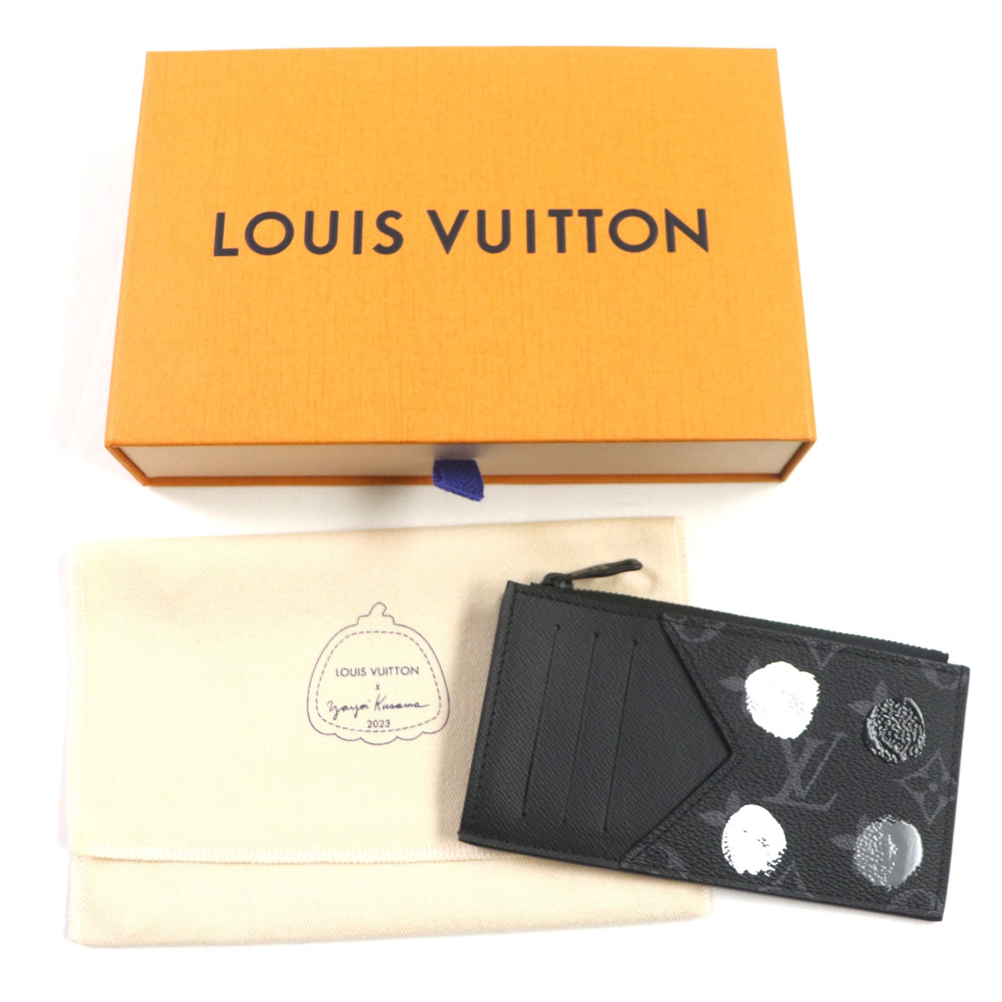 LOUIS VUITTON Coin case M81930 Monogram Eclipse Canvas black Monogram Eclipse