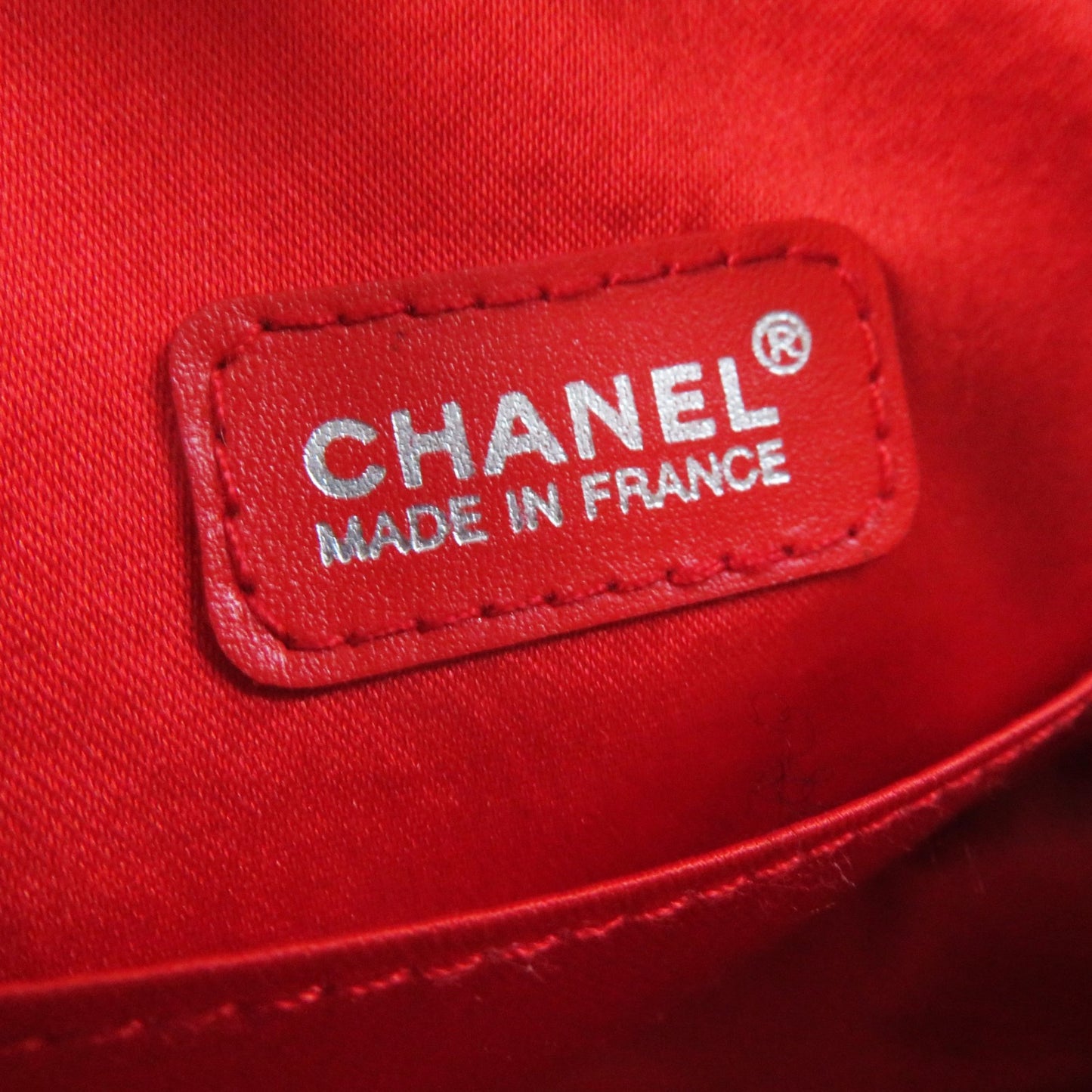 CHANEL Pouch 6859809 Nylon Red New travel line