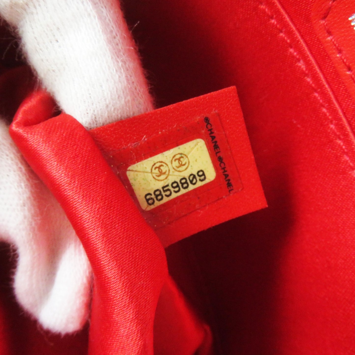 CHANEL Pouch 6859809 Nylon Red New travel line