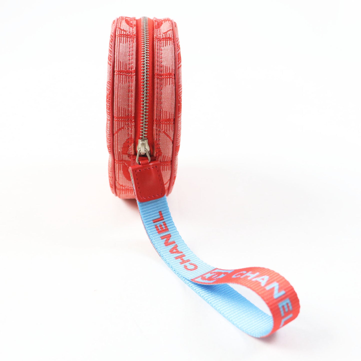 CHANEL Pouch 6859809 Nylon Red New travel line