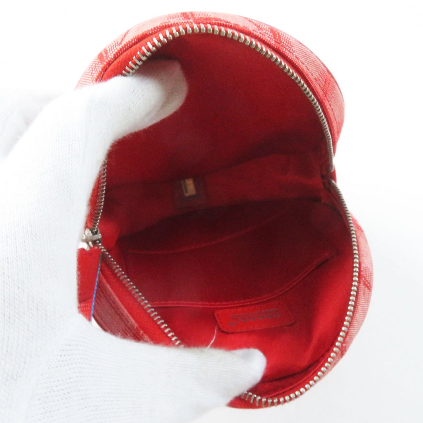 CHANEL Pouch 6859809 Nylon Red New travel line