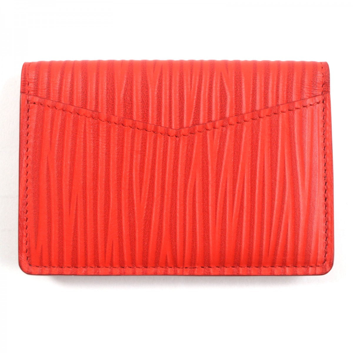 LOUIS VUITTON Card Case M23696 Epi XL Red Organizer De Poch