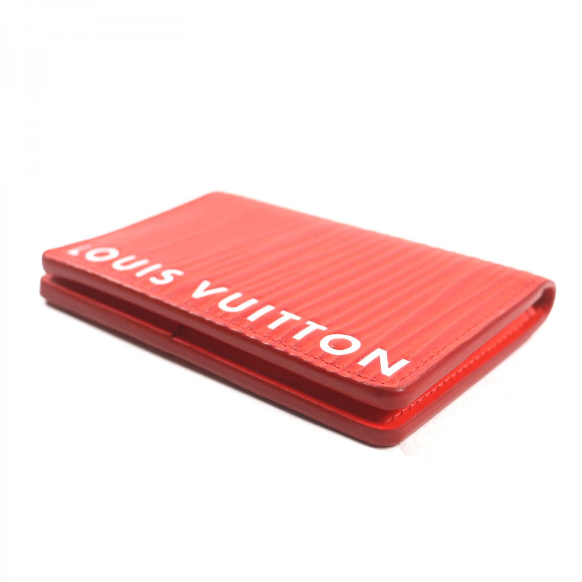 LOUIS VUITTON Card Case M23696 Epi XL Red Organizer De Poch