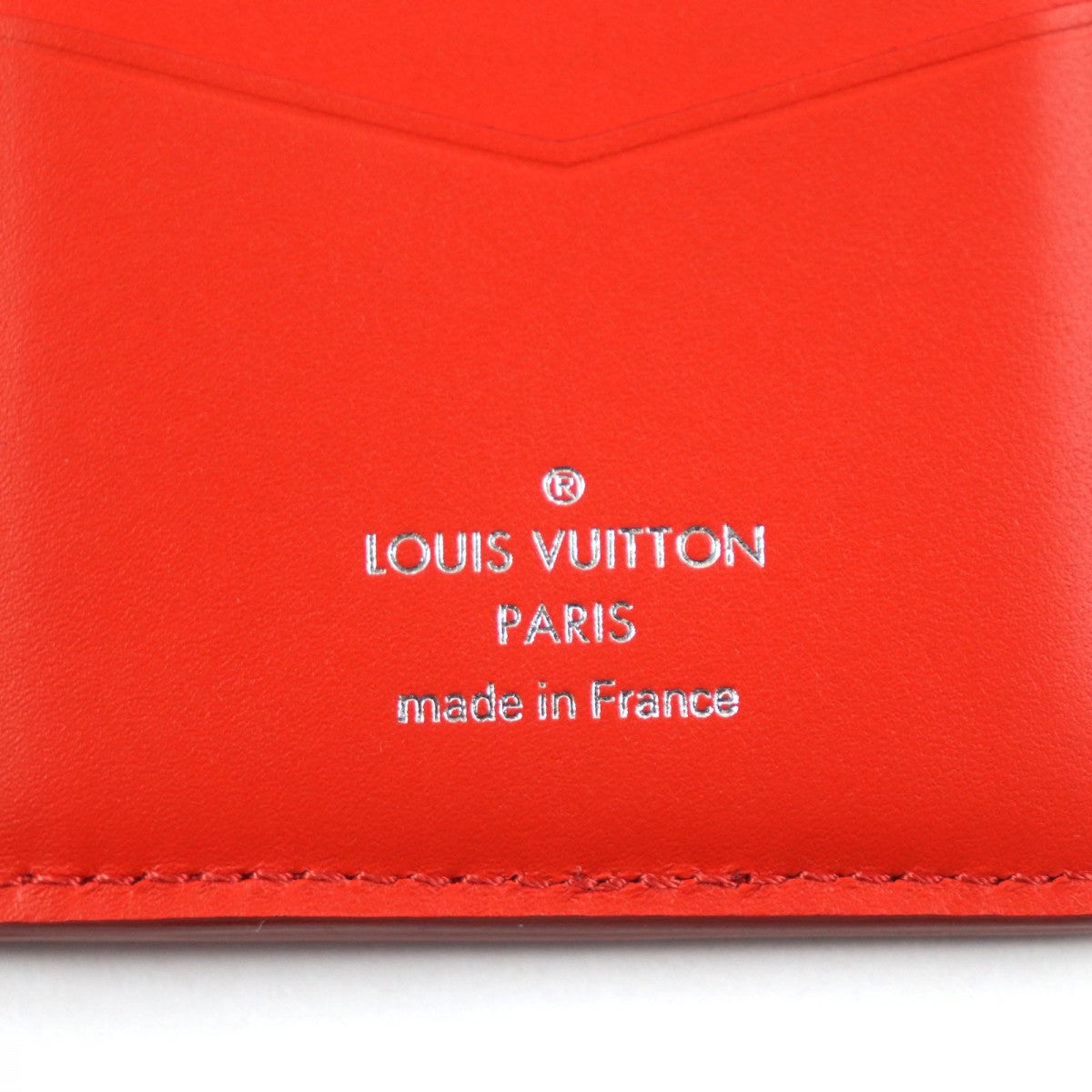 LOUIS VUITTON Card Case M23696 Epi XL Red Organizer De Poch