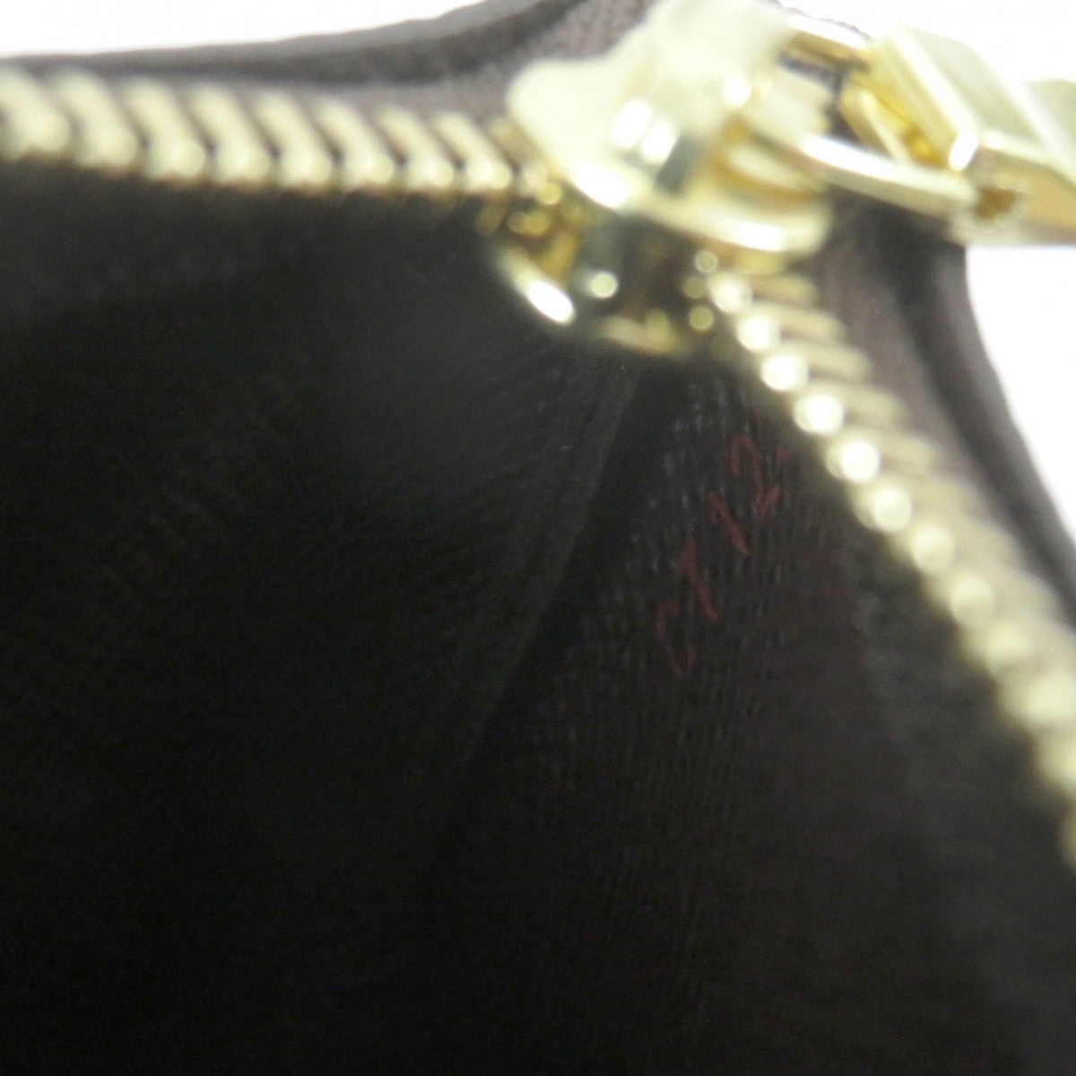 LOUIS VUITTON Coin case N62658 Damier canvas Brown Card Key case Key holder Pochette Cle