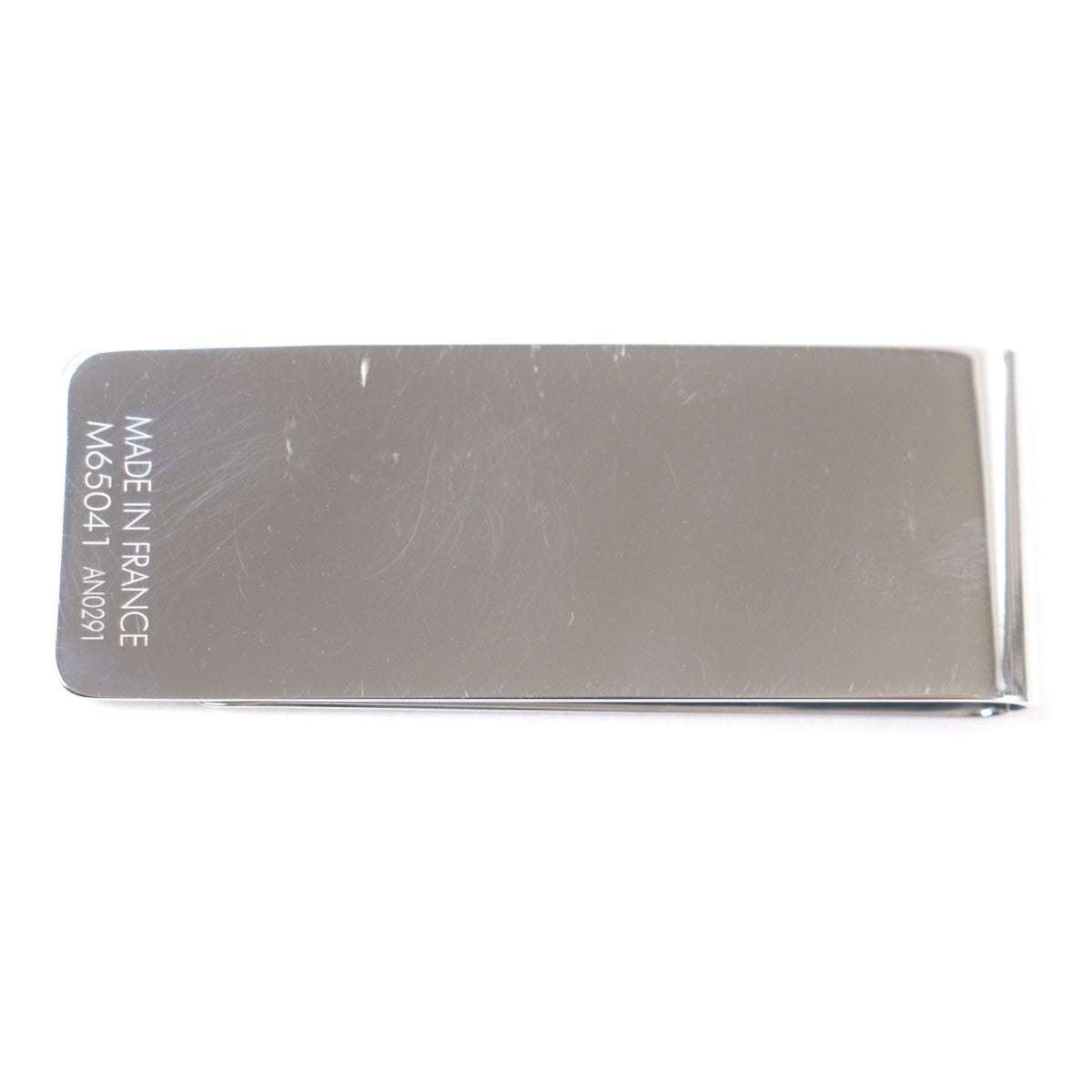 LOUIS VUITTON Money clip M65041 Stainless Steel Silver Pans vie-Champs Elysées