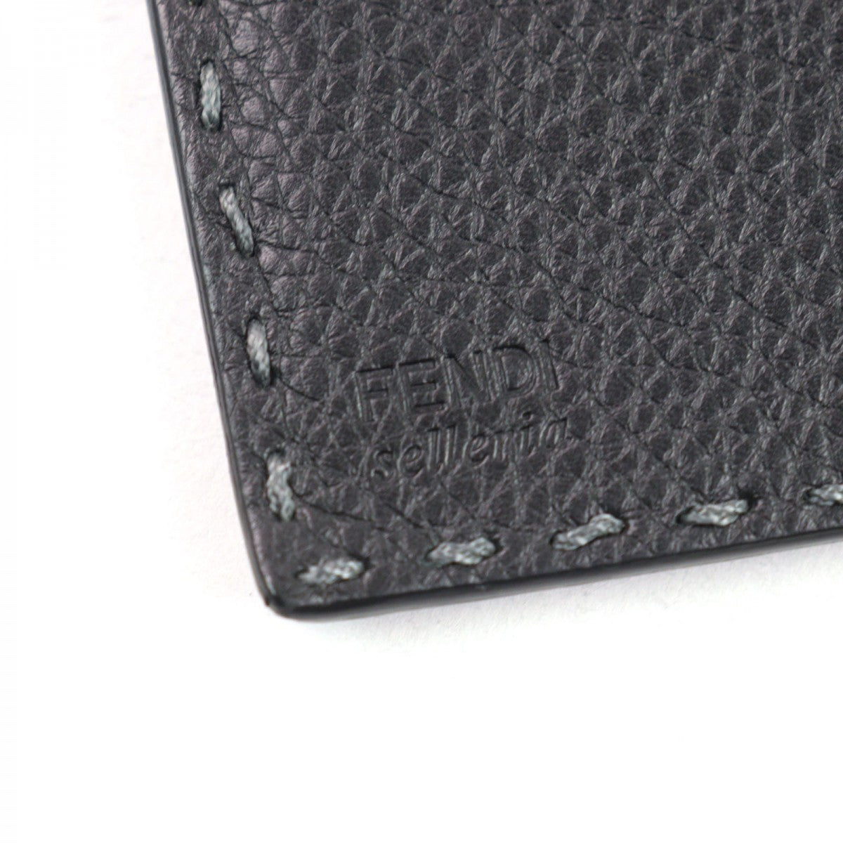 FENDI Long Wallet Purse 7M0186 Calfskin gray SELLERIA SELLERIA