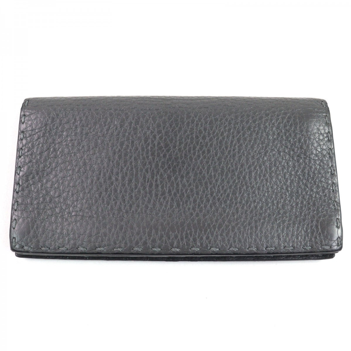 FENDI Long Wallet Purse 7M0186 Calfskin gray SELLERIA SELLERIA