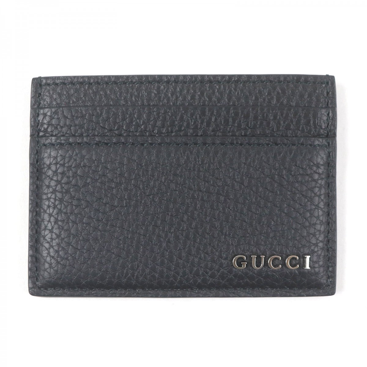 GUCCI Card Case 771157 leather black