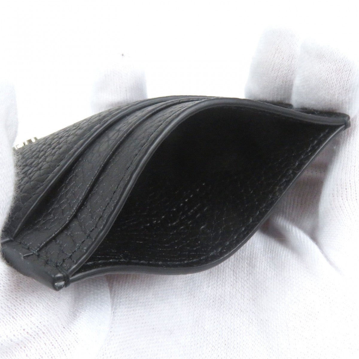 GUCCI Card Case 771157 leather black