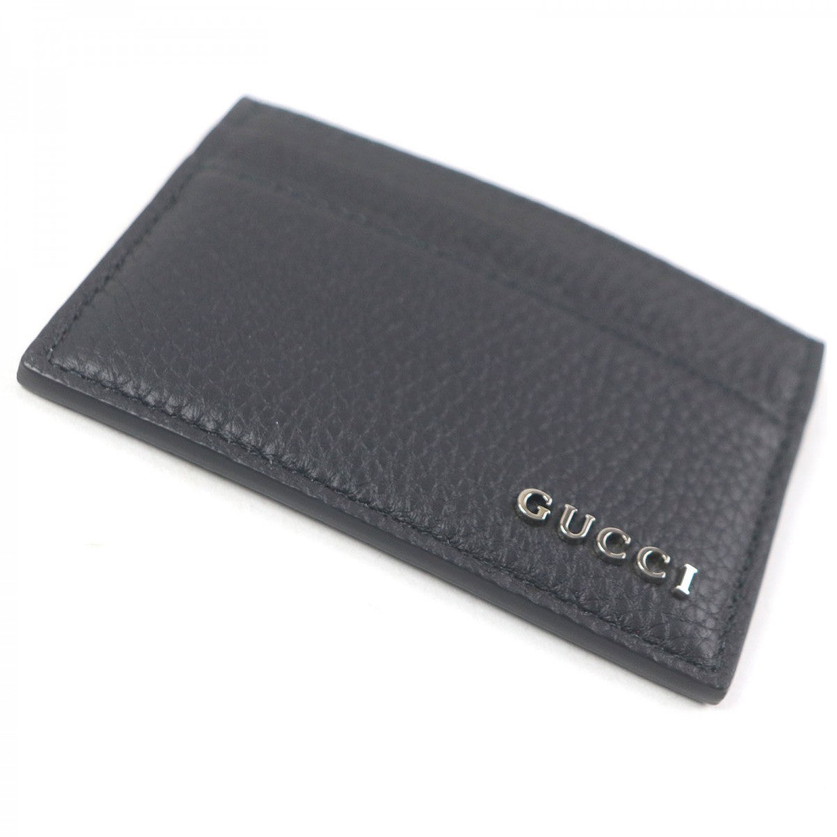 GUCCI Card Case 771157 leather black
