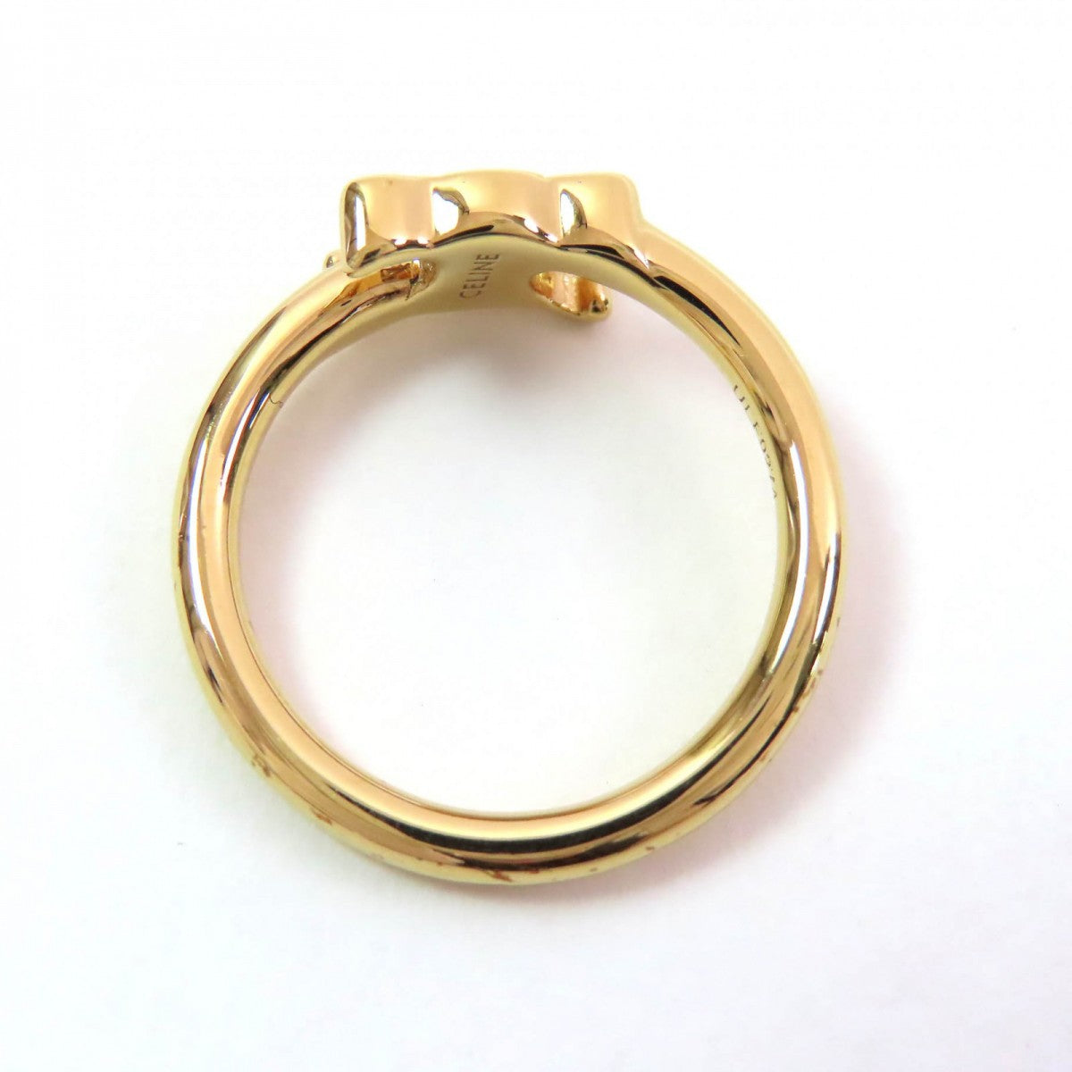CELINE Ring 460PP6BRA ー gold 50