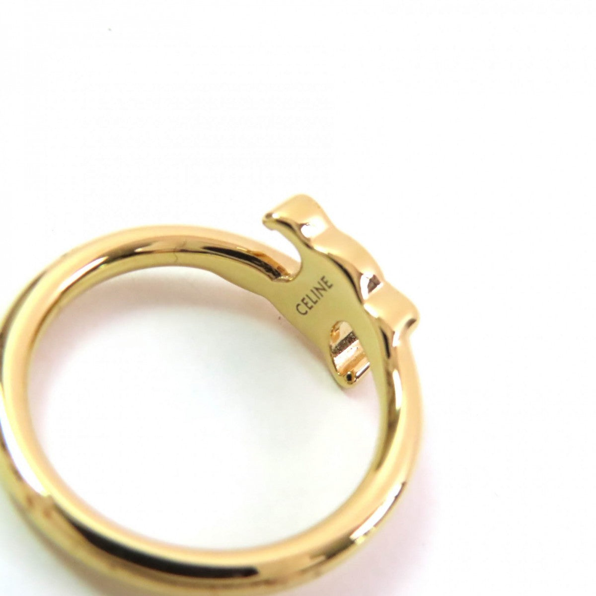 CELINE Ring 460PP6BRA ー gold 50