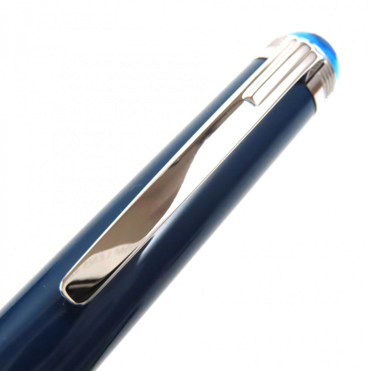 MONTBLANC Ballpoint pen metal Two-tone (navy) Starwalker New Blue Planet Blue Dome