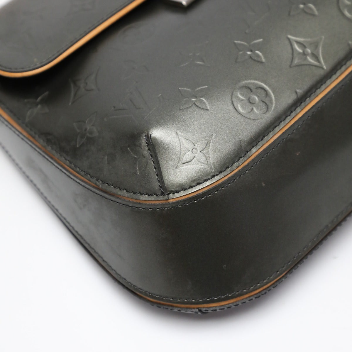 LOUIS VUITTON Shoulder Bag M55152 Monogram Matte Leather Noir Webster Street