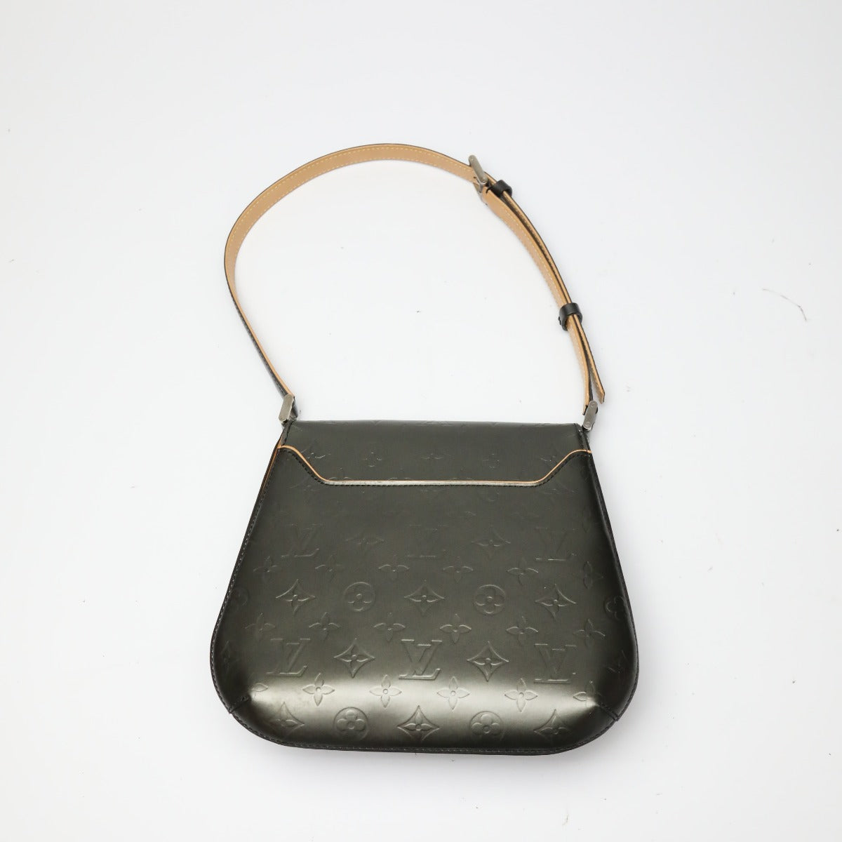 LOUIS VUITTON Shoulder Bag M55152 Monogram Matte Leather Noir Webster Street