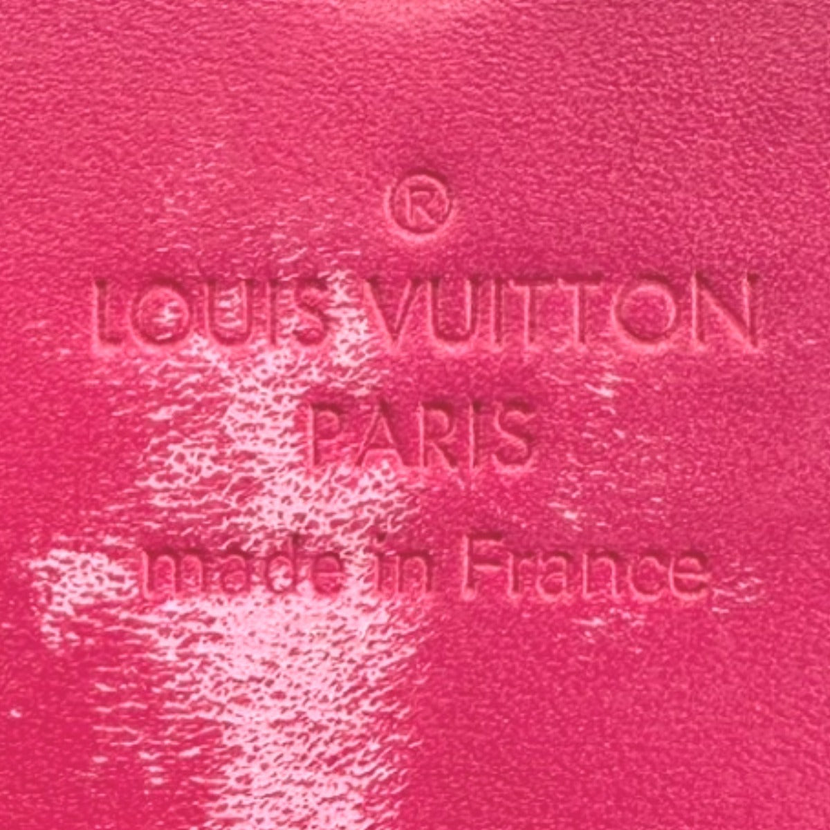 LOUIS VUITTON Long Wallet Purse M90022 enamel Rose Andian Pink Monogram Vernis Portefeuille Sara