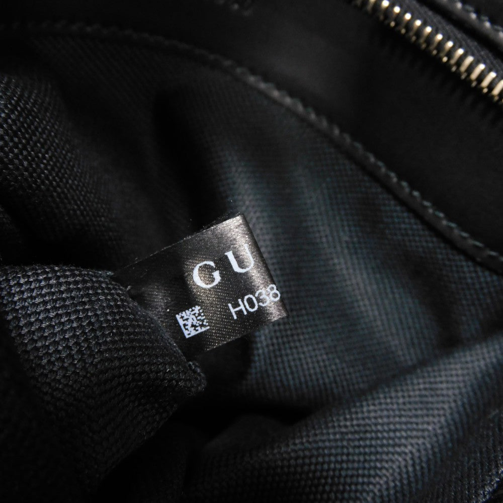 GUCCI Tote Bag 495559 K5IAN 1095 Soft GG Supreme canvas (polyurethane finish) x Calfskin black Soft GG Supreme Web stripe tote