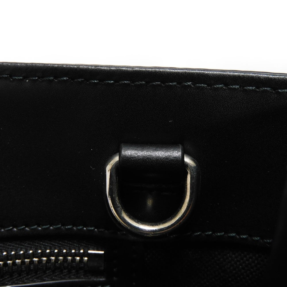 GUCCI Tote Bag 495559 K5IAN 1095 Soft GG Supreme canvas (polyurethane finish) x Calfskin black Soft GG Supreme Web stripe tote