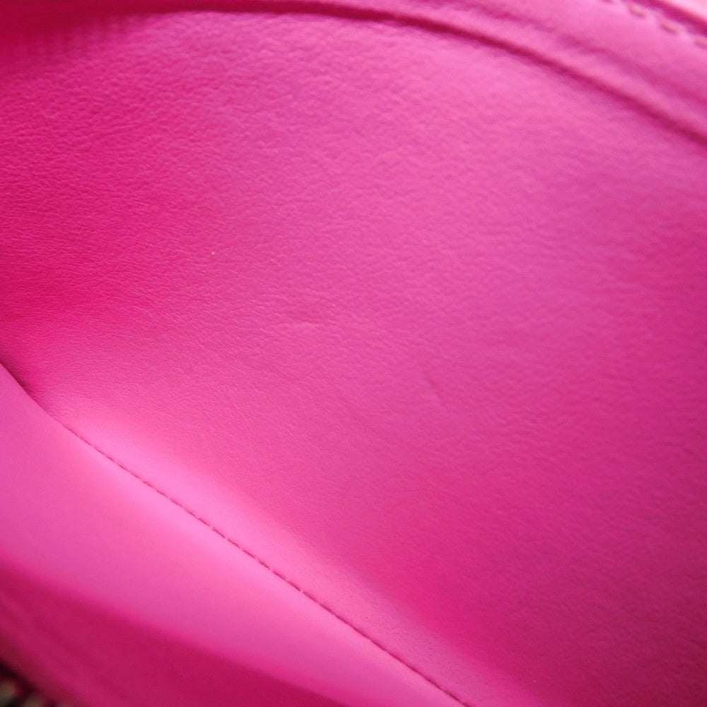 LOUIS VUITTON Long Wallet Purse M80113 Epi leather x grain leather Rose Pondicherry Epi Zippy wallet