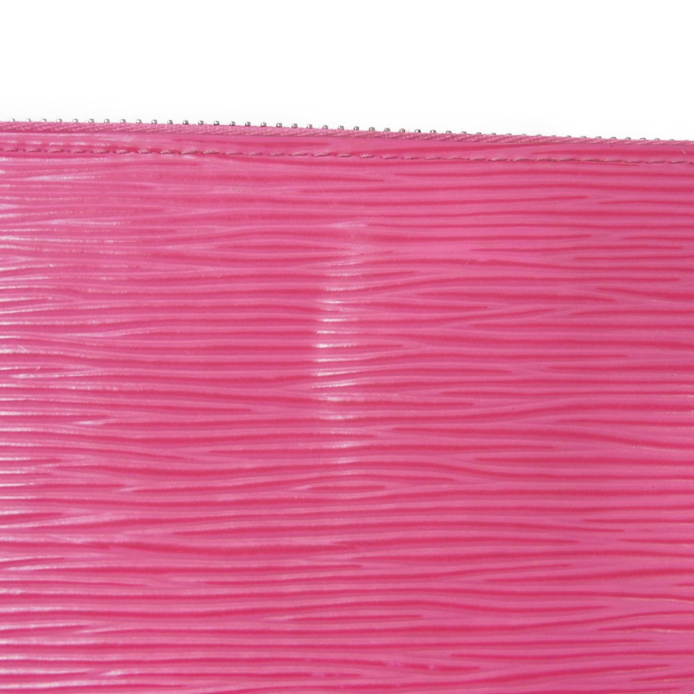 LOUIS VUITTON Long Wallet Purse M80113 Epi leather x grain leather Rose Pondicherry Epi Zippy wallet