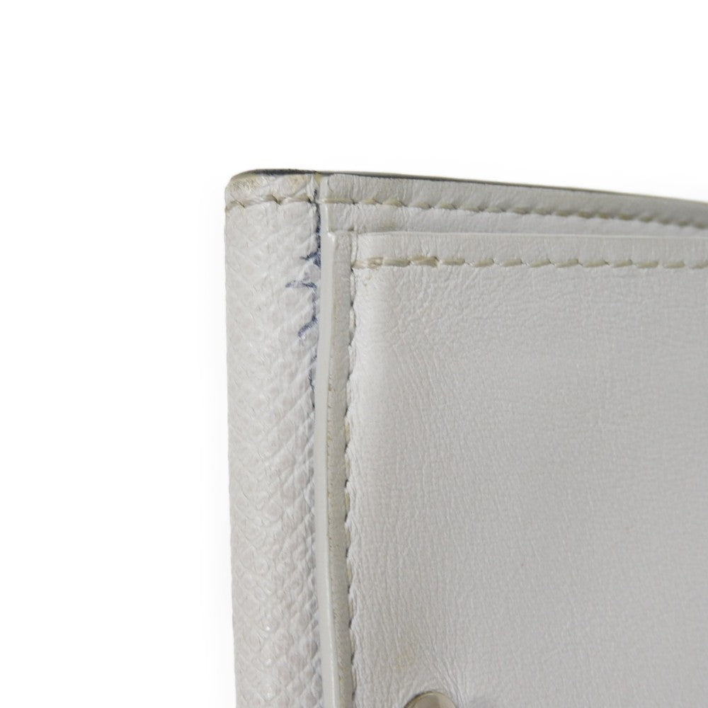 LOUIS VUITTON Tri-fold wallet M67621 Taiga leather x monogram canvas x smooth leather Antarctica Taiga Lama Monogram Discovery compact wallet