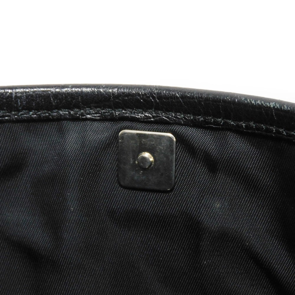 GUCCI Shoulder Bag 162904 GG Plus Canvas (PVC-coated) x Calfskin Leather black GG plus Medium messenger bag