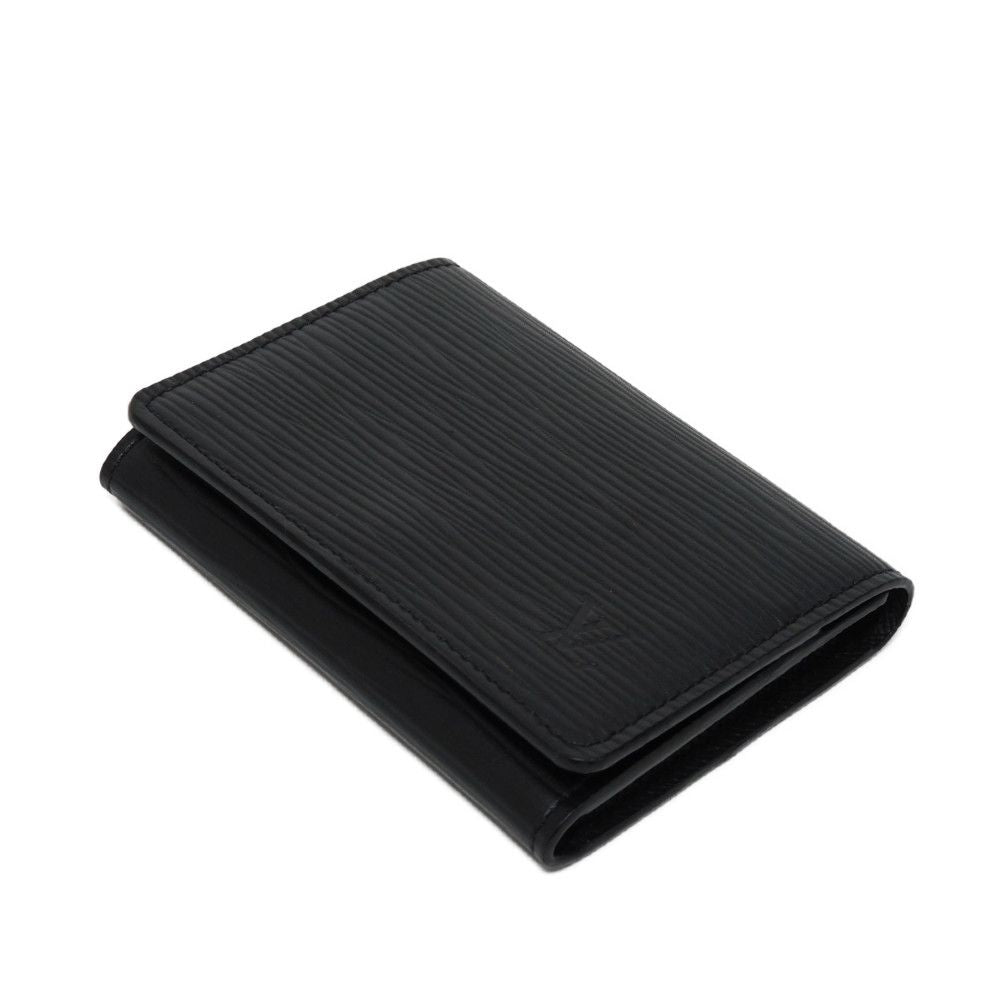 LOUIS VUITTON Card Case M62292 Epi leather x grain leather Noir Epi Anneveld Cult de Visit