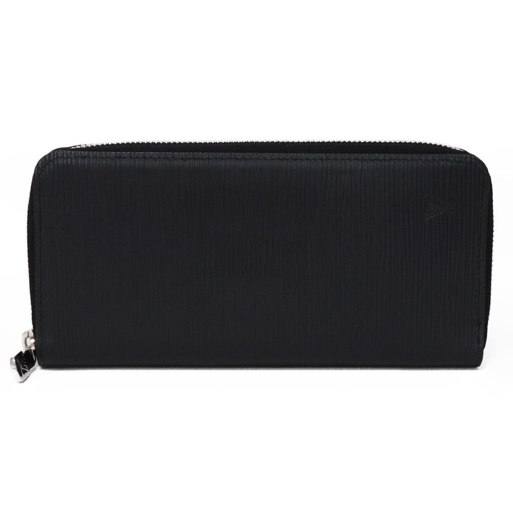 LOUIS VUITTON Long Wallet Purse M60965 Epi Leatherx grained leather (embossed) Noir Epi Zippy Wallet Vertical