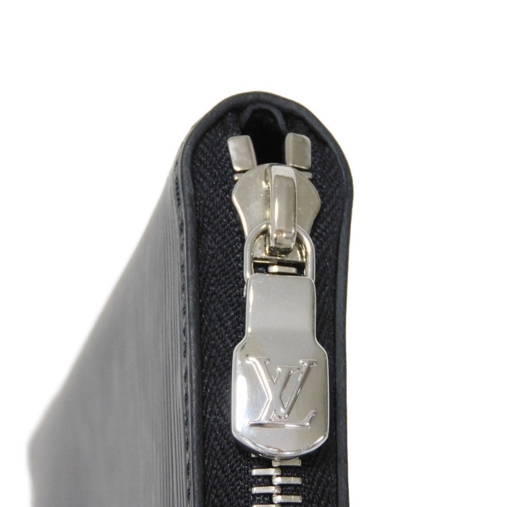 LOUIS VUITTON Long Wallet Purse M60965 Epi Leatherx grained leather (embossed) Noir Epi Zippy Wallet Vertical