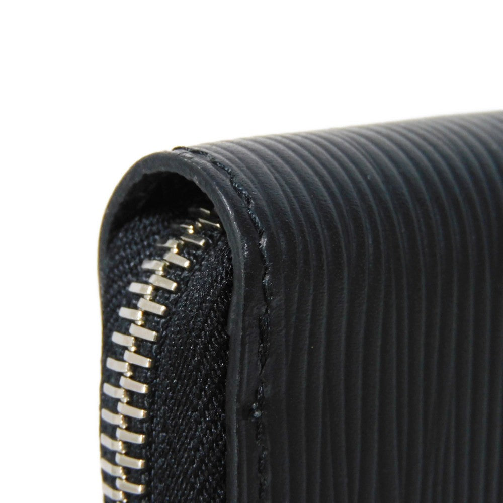 LOUIS VUITTON Long Wallet Purse M60965 Epi Leatherx grained leather (embossed) Noir Epi Zippy Wallet Vertical