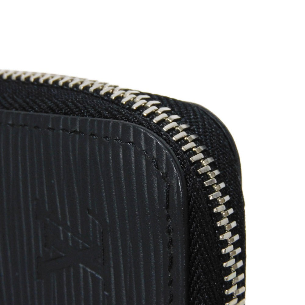LOUIS VUITTON Long Wallet Purse M60965 Epi Leatherx grained leather (embossed) Noir Epi Zippy Wallet Vertical