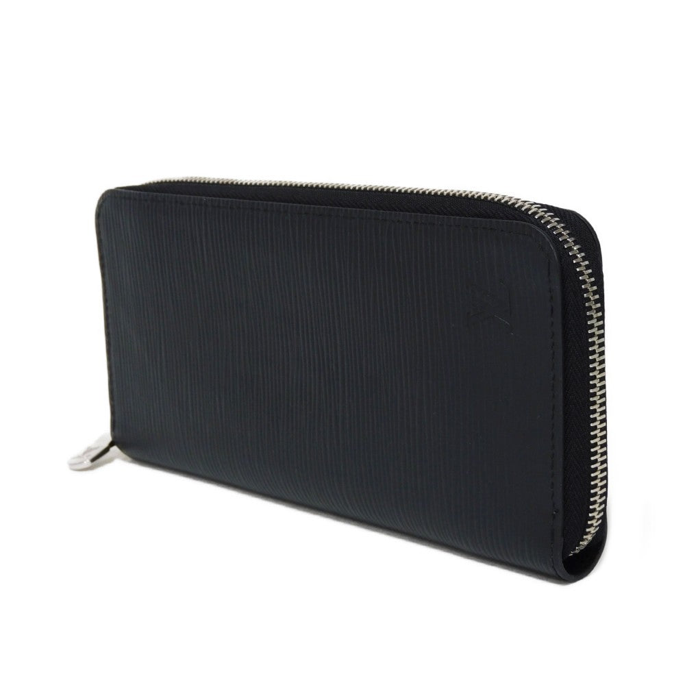 LOUIS VUITTON Long Wallet Purse M60965 Epi Leatherx grained leather (embossed) Noir Epi Zippy Wallet Vertical