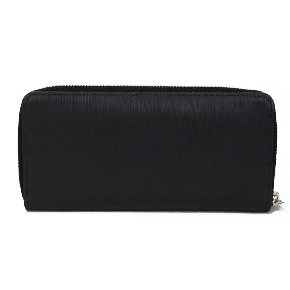 LOUIS VUITTON Long Wallet Purse M60965 Epi Leatherx grained leather (embossed) Noir Epi Zippy Wallet Vertical