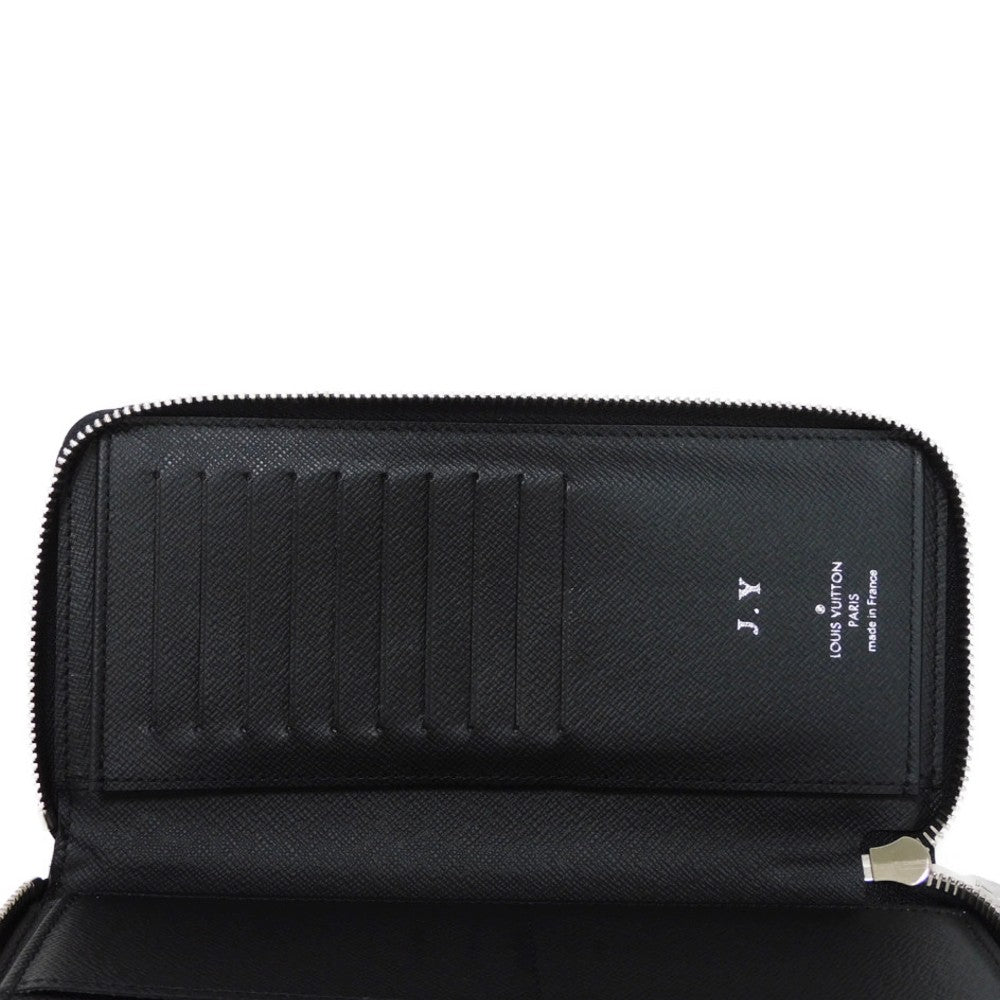 LOUIS VUITTON Long Wallet Purse M60965 Epi Leatherx grained leather (embossed) Noir Epi Zippy Wallet Vertical