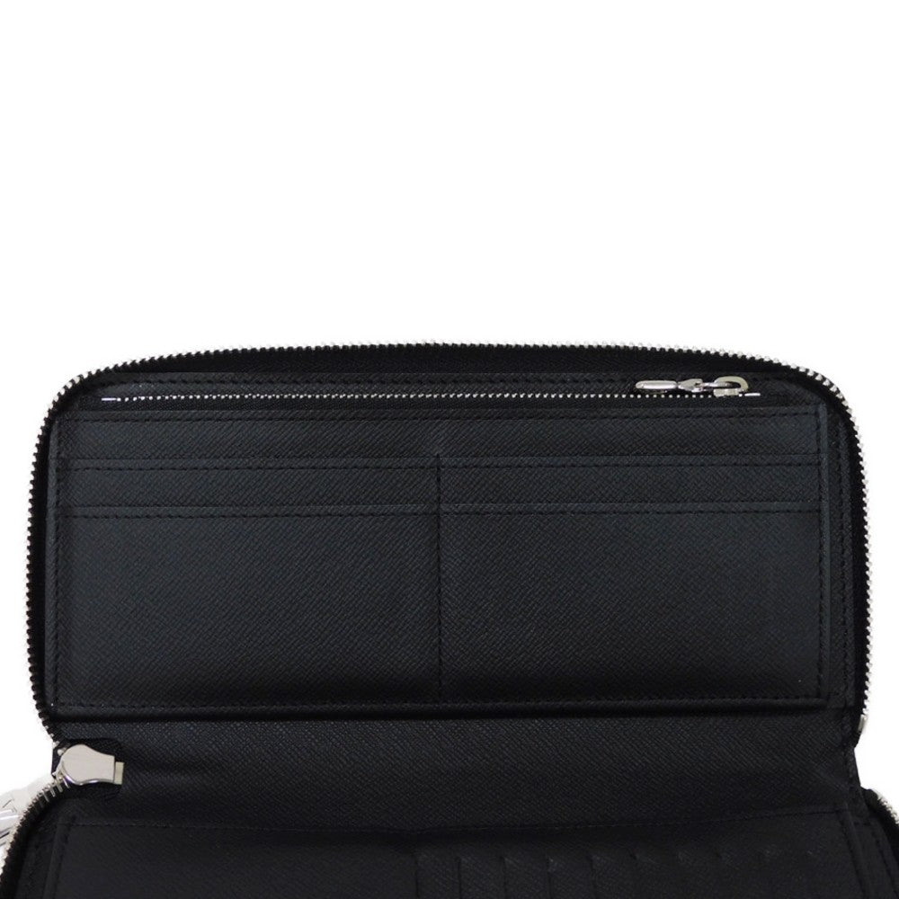 LOUIS VUITTON Long Wallet Purse M60965 Epi Leatherx grained leather (embossed) Noir Epi Zippy Wallet Vertical