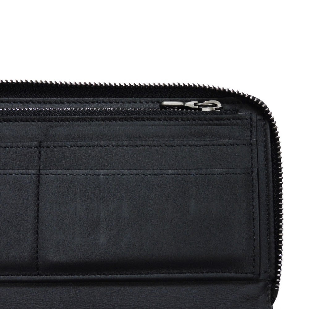 LOUIS VUITTON Long Wallet Purse N63548 Anfini Leather (Damie embossed) onyx Damier Anfini Zippy Wallet Vertical