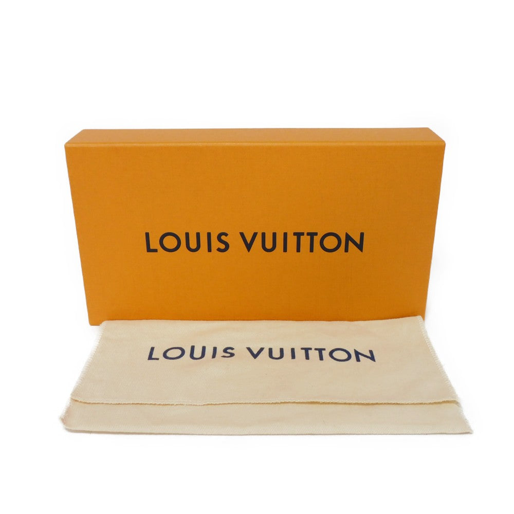 LOUIS VUITTON Long Wallet Purse N63548 Anfini Leather (Damie embossed) onyx Damier Anfini Zippy Wallet Vertical