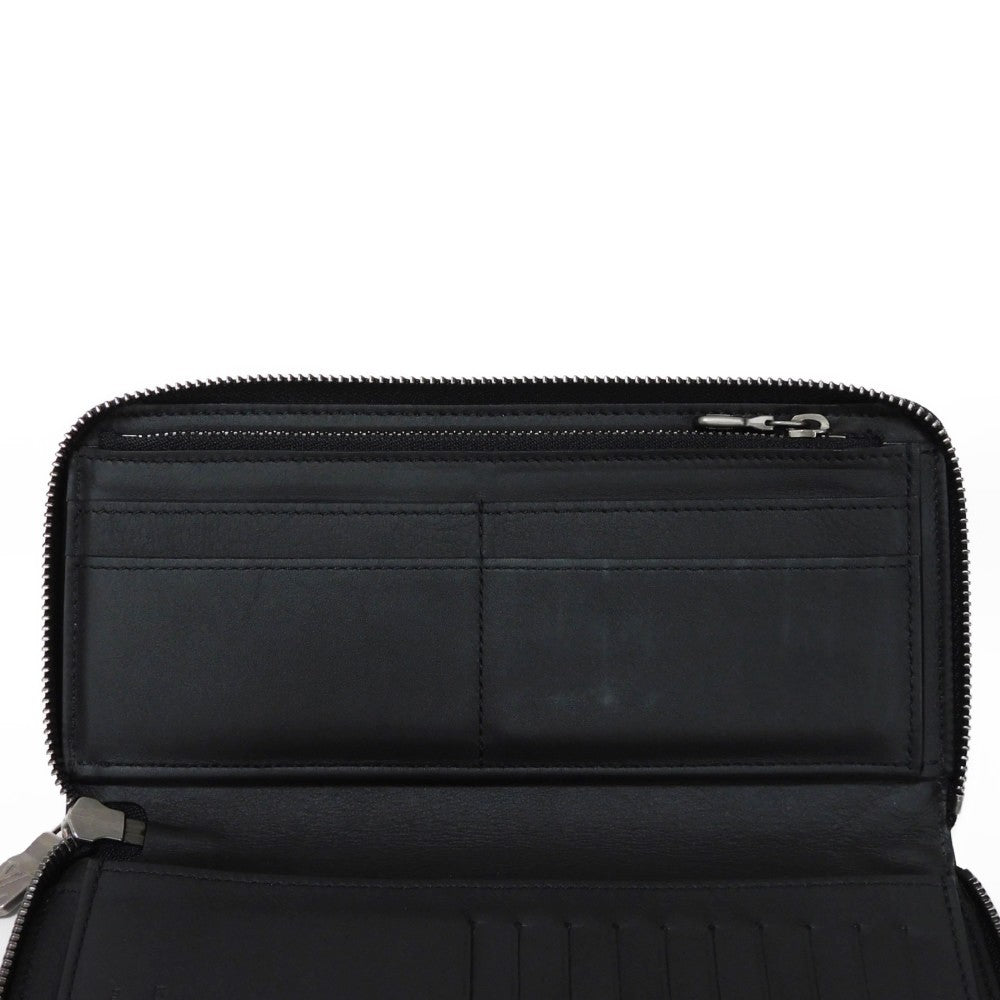 LOUIS VUITTON Long Wallet Purse N63548 Anfini Leather (Damie embossed) onyx Damier Anfini Zippy Wallet Vertical