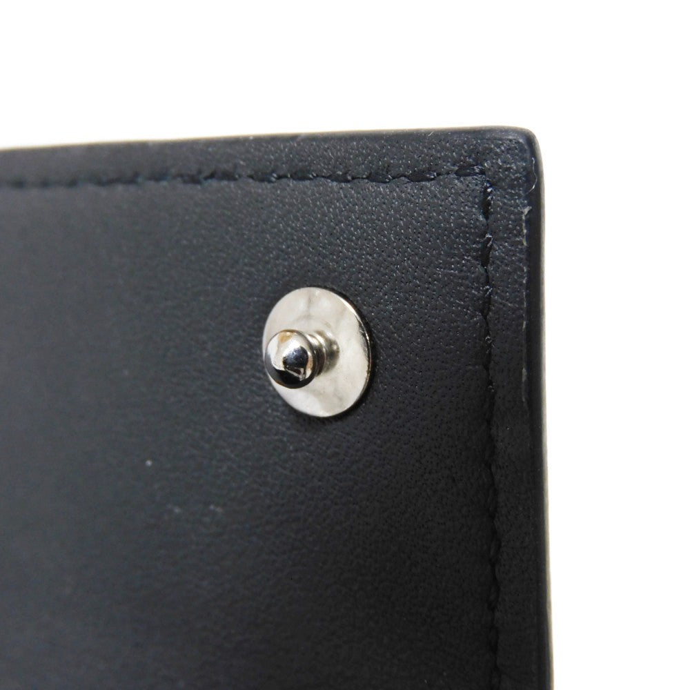 LOUIS VUITTON Tri-fold wallet M45417 Monogram Eclipse Reverse Canvas x Smooth Leather Noir Monogram Eclipse Reverse Discovery compact wallet