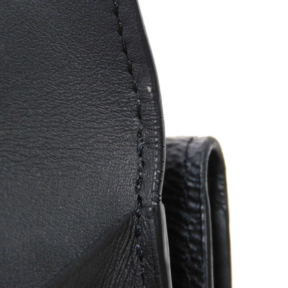 LOUIS VUITTON Tri-fold wallet M45417 Monogram Eclipse Reverse Canvas x Smooth Leather Noir Monogram Eclipse Reverse Discovery compact wallet