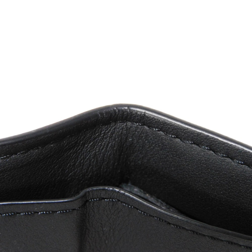 LOUIS VUITTON Tri-fold wallet M45417 Monogram Eclipse Reverse Canvas x Smooth Leather Noir Monogram Eclipse Reverse Discovery compact wallet