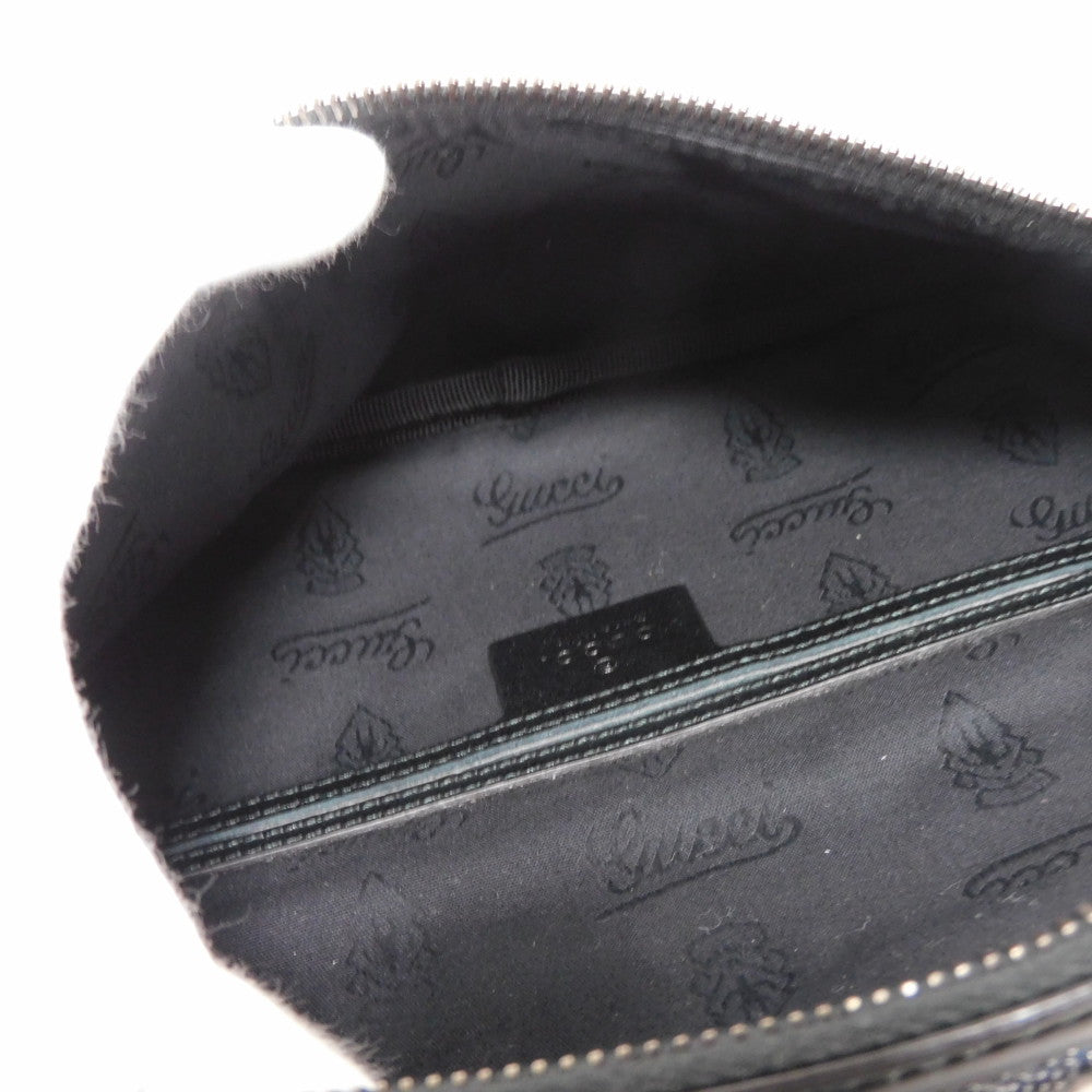 GUCCI Sling bag 233269 GG Imprime Canvas (PVC coating) black Logo embossing GG imprime belt bag