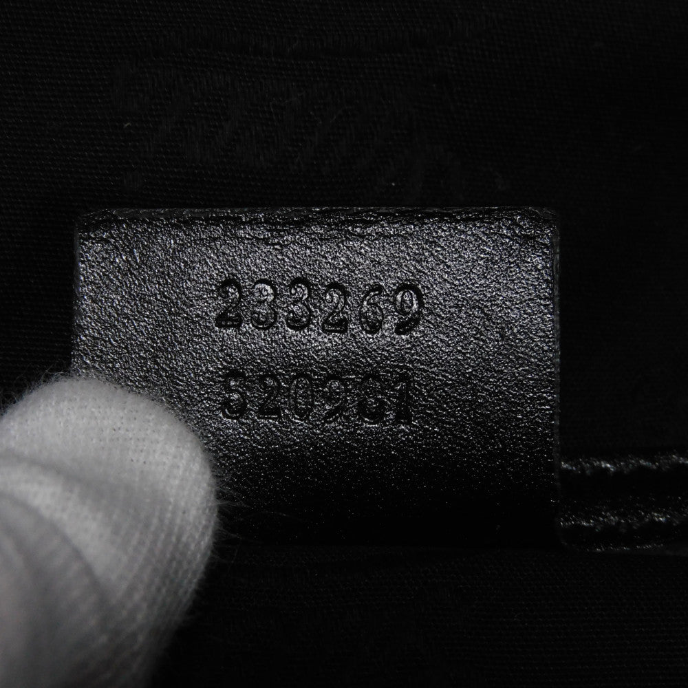 GUCCI Sling bag 233269 GG Imprime Canvas (PVC coating) black Logo embossing GG imprime belt bag