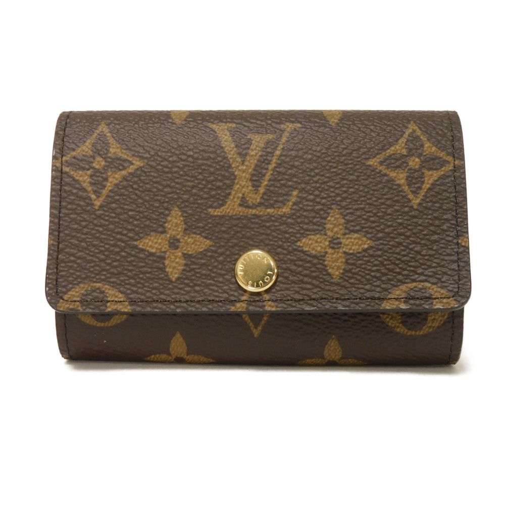 LOUIS VUITTON Key case Key holder M62630 leather Armagnac Monogram Multicles 6