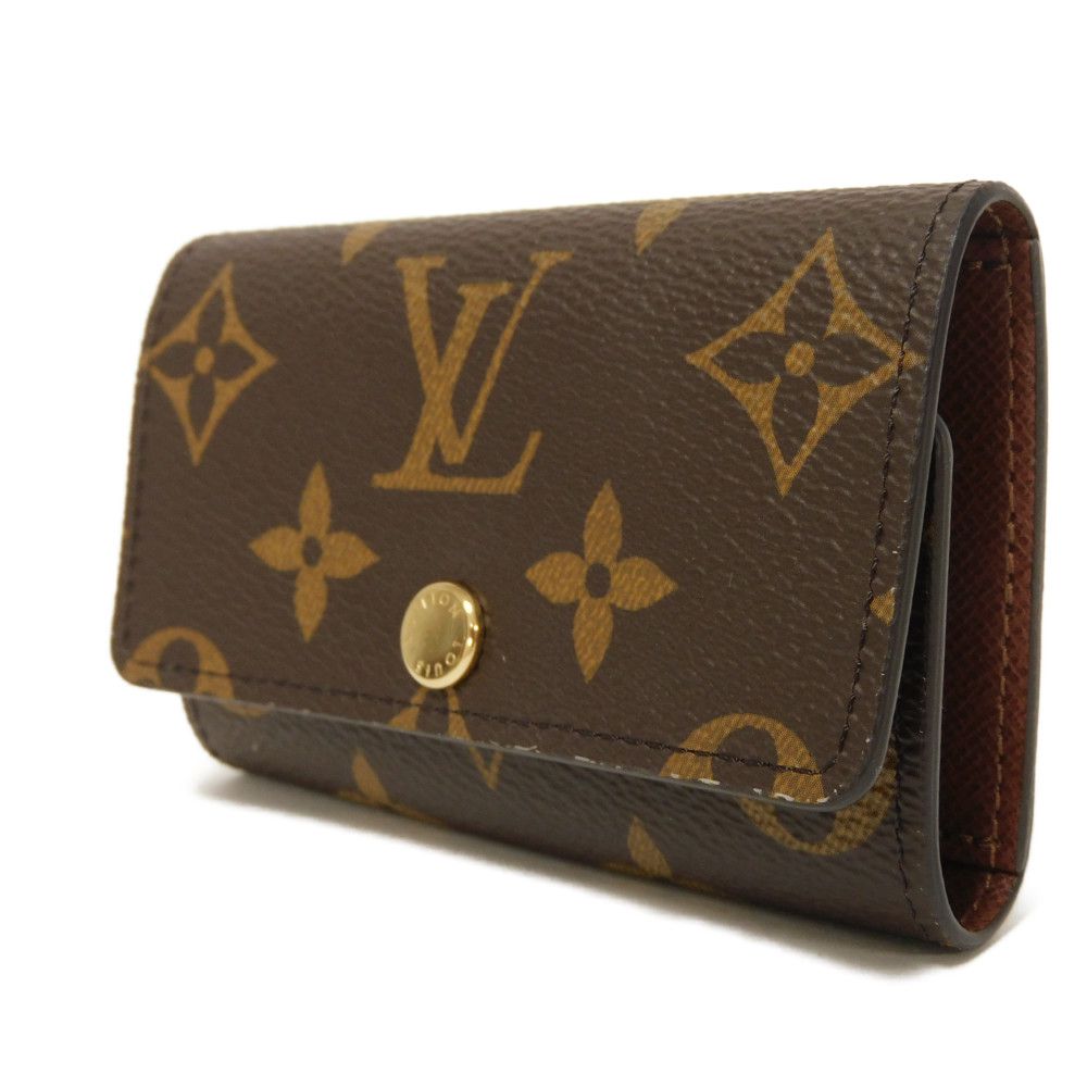 LOUIS VUITTON Key case Key holder M62630 leather Armagnac Monogram Multicles 6