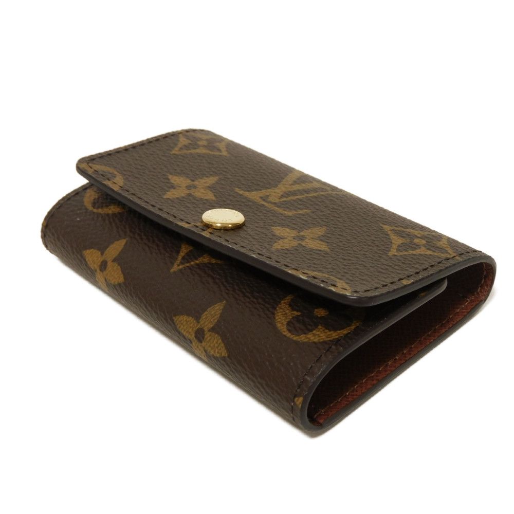 LOUIS VUITTON Key case Key holder M62630 leather Armagnac Monogram Multicles 6