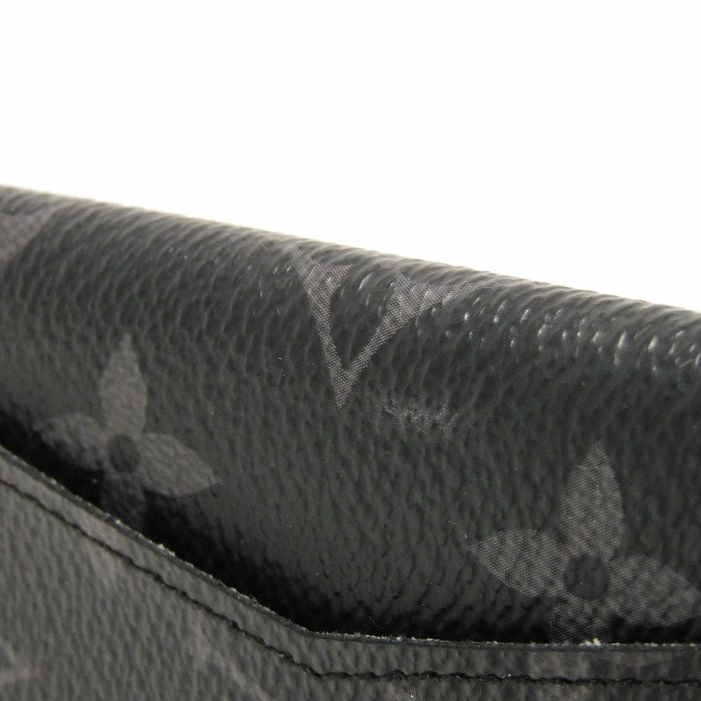 LOUIS VUITTON Card Case M61696 leather Noir Monogram Eclipse Organizer De Poch