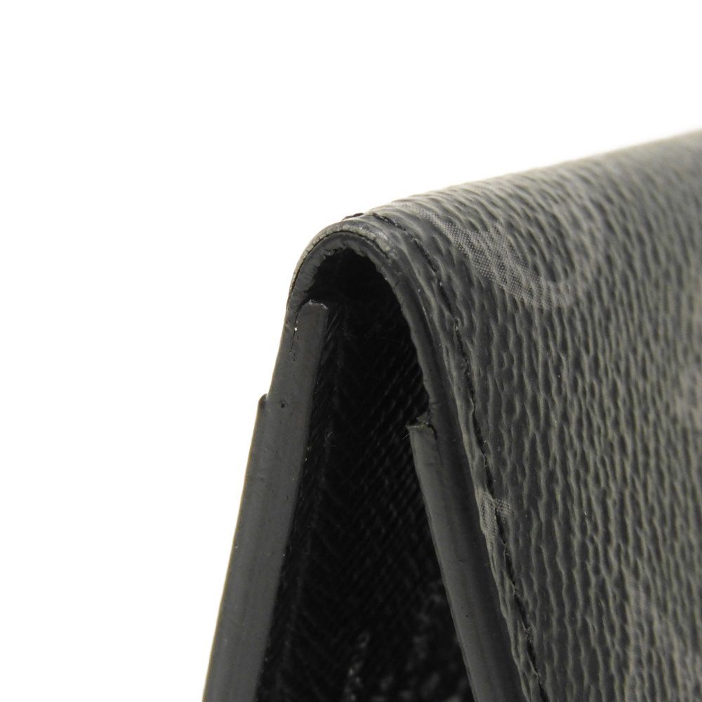 LOUIS VUITTON Card Case M61696 leather Noir Monogram Eclipse Organizer De Poch
